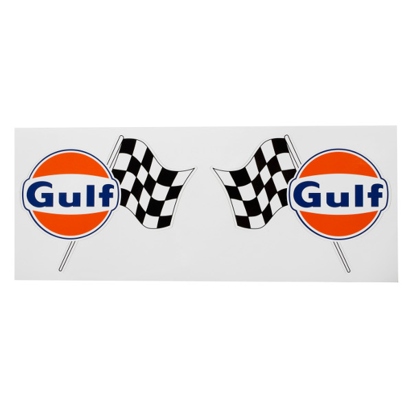 Gulf ロゴ オンチェッカー