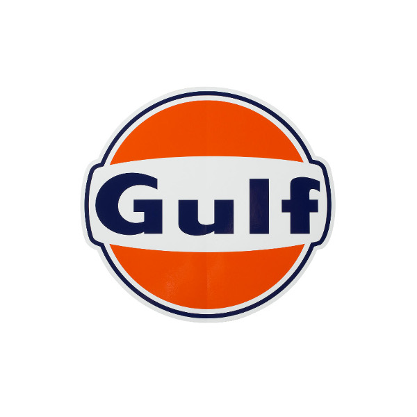 Gulf ロゴ ステッカー 60mm